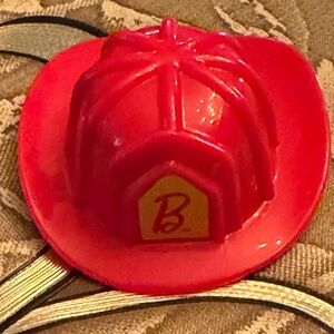 Barbie Ken doll fire fighter hat 2009
